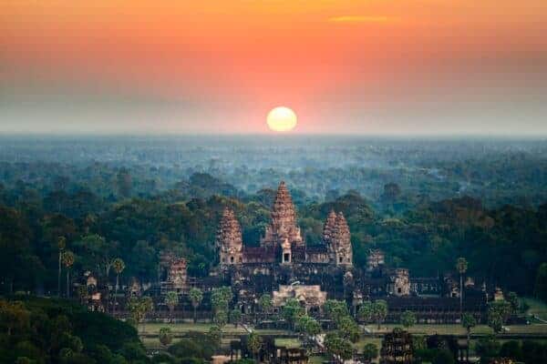 Angkor Wat. Stock photo from Shutterstock/Intarapong