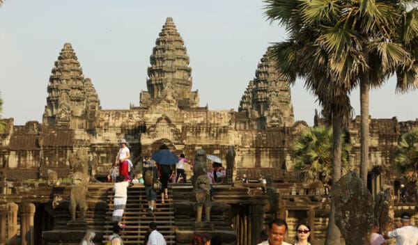 Tourists at Angkor Wat. Source: Khmer Times, 20190402