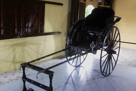 Queen Mother Tu Minh's rickshaw. Source: Viet Nam News 20150423