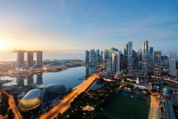 Singapore skyline. Stock photo from Shutterstock / Travelerpix