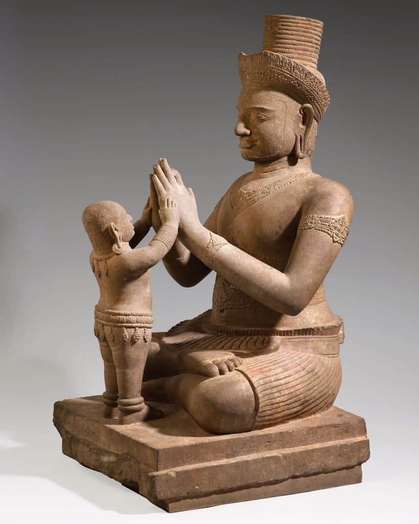 Sculpture of Shiva and Skanda. Source: The Art Newspaper 20210319